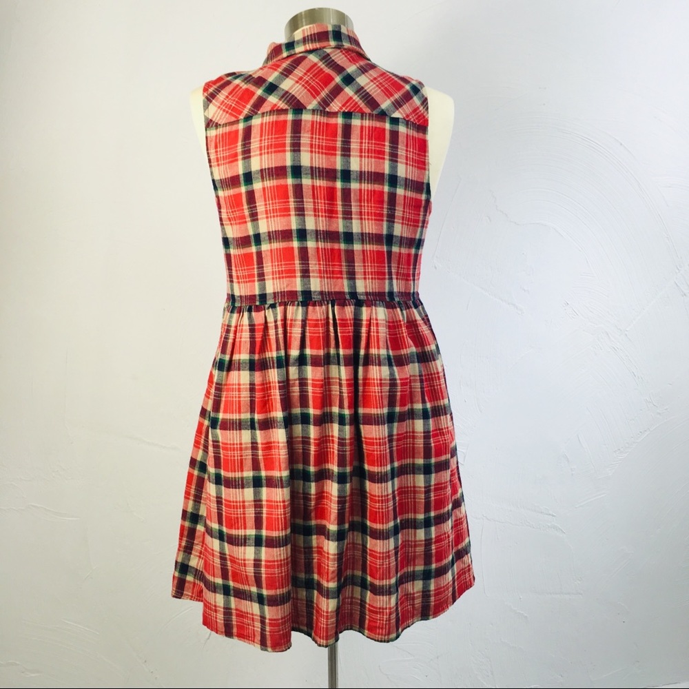 Plaid Babydoll Tunic/Dress